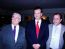 Tasso Gadzaniss (vice-presidente da SP Turis), Gilberto Kassab (prefeito de S�o Paulo) e Toni Sando (superintendente do S�o Paulo Convention & Visitors Bureau) posam para foto em jantar oferecido a Agentes de Viagens e Operadores Tur�sticos de todo pa�s, que vieram a S�o Paulo para vivenciar a cidade com o objetivo de melhor vend�-la em seus munic�pios.